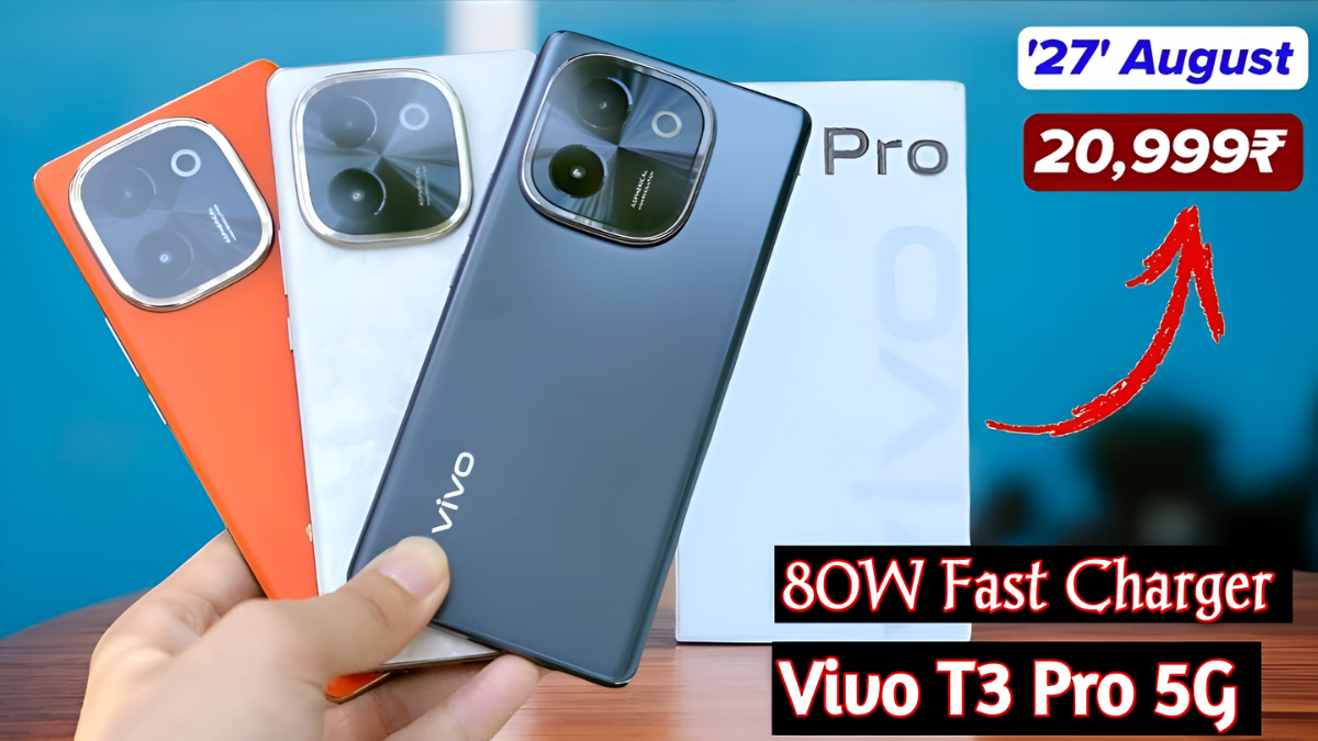 Vivo T3 Pro 5G:- जल्द ही लॉन्च होने वाला है ये स्मार्टफोन, इसका फास्ट चार्जिंग 80W का है, इतना धांसू प्राइस में बेस्ट 5G स्मार्टफोन